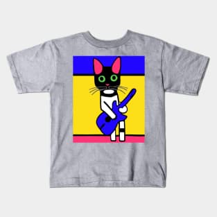 This Cat's Gotta Rock! Kids T-Shirt